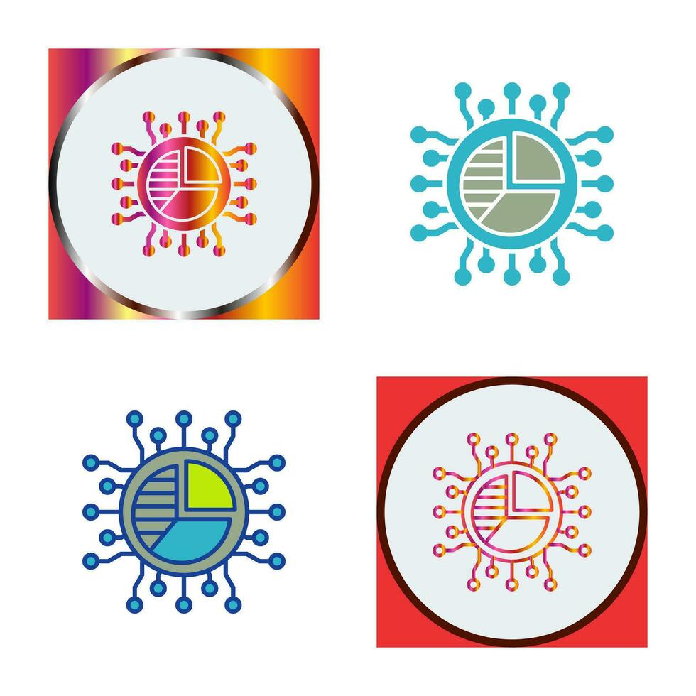 Pie Chart Vector Icon