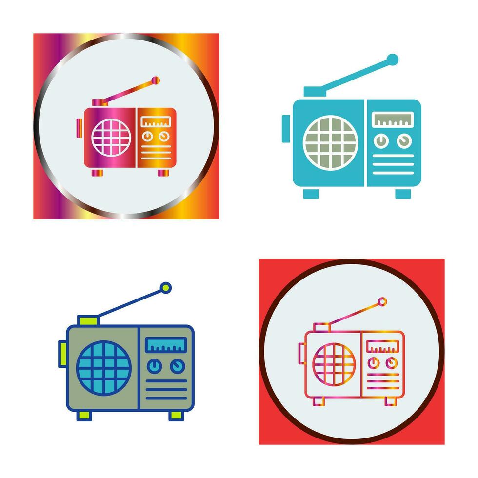 Radio Vector Icon