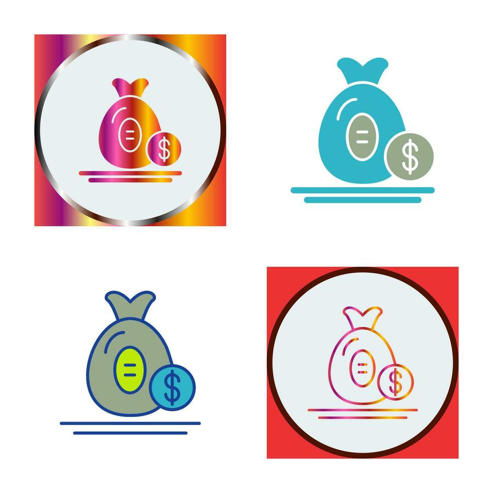 Money Bag Vector Icon