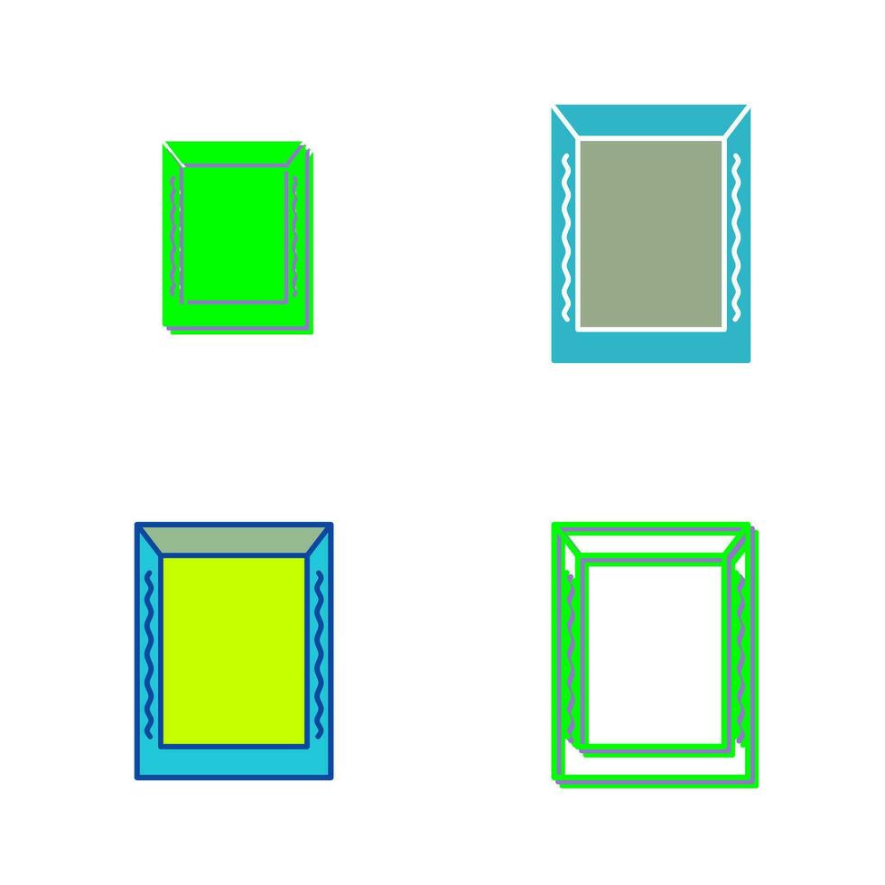 Unique Frame Vector Icon