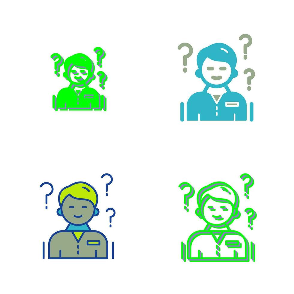 Confuse Vector Icon