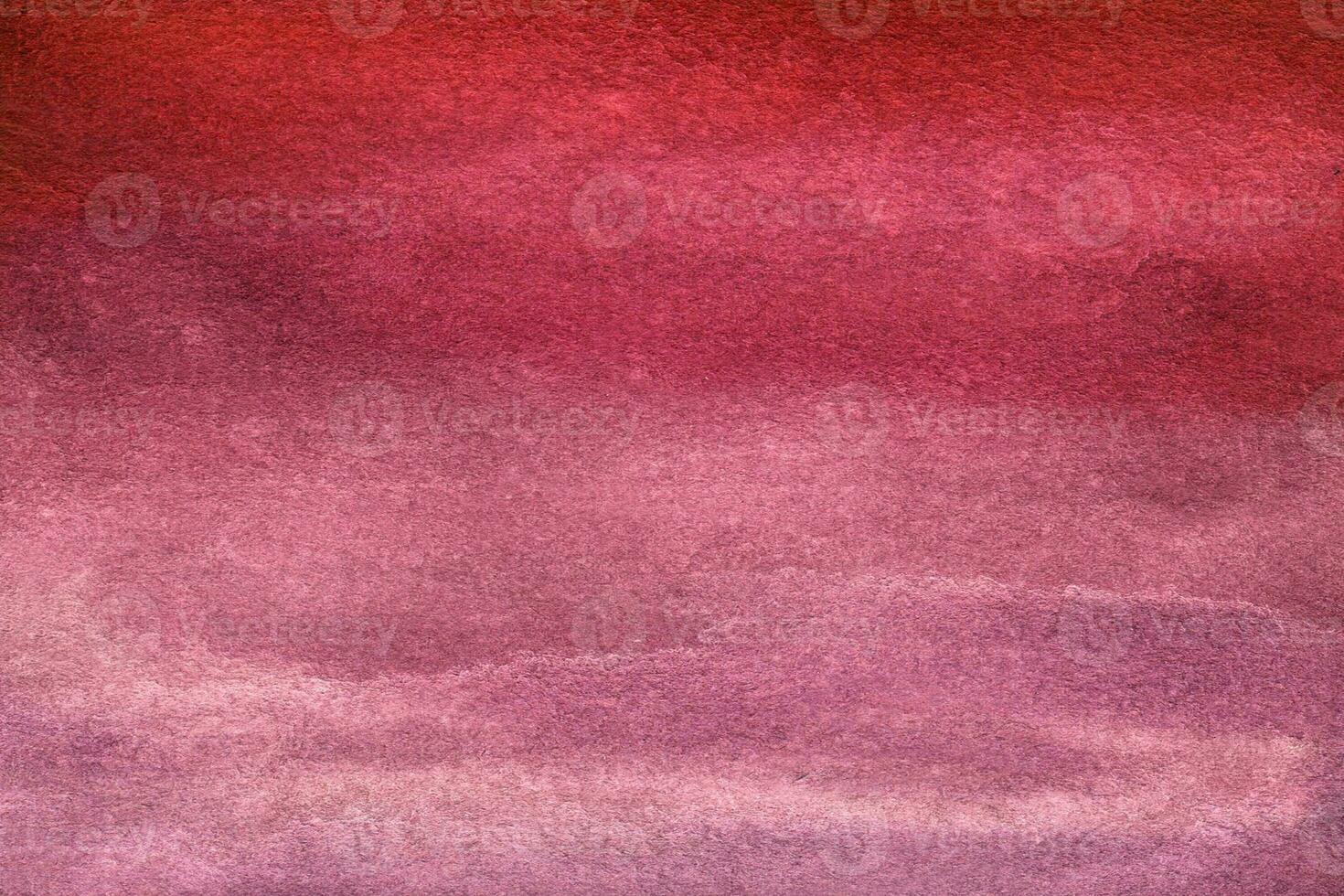 Red pink hand-drawn watercolor background photo