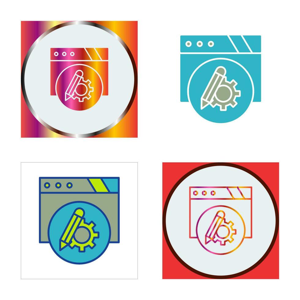 Setting Vector Icon