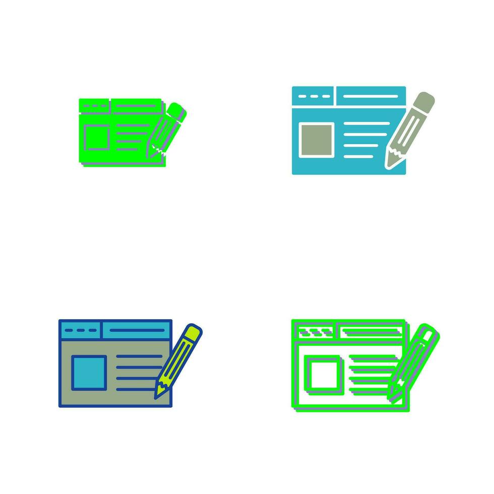 Web Page Vector Icon