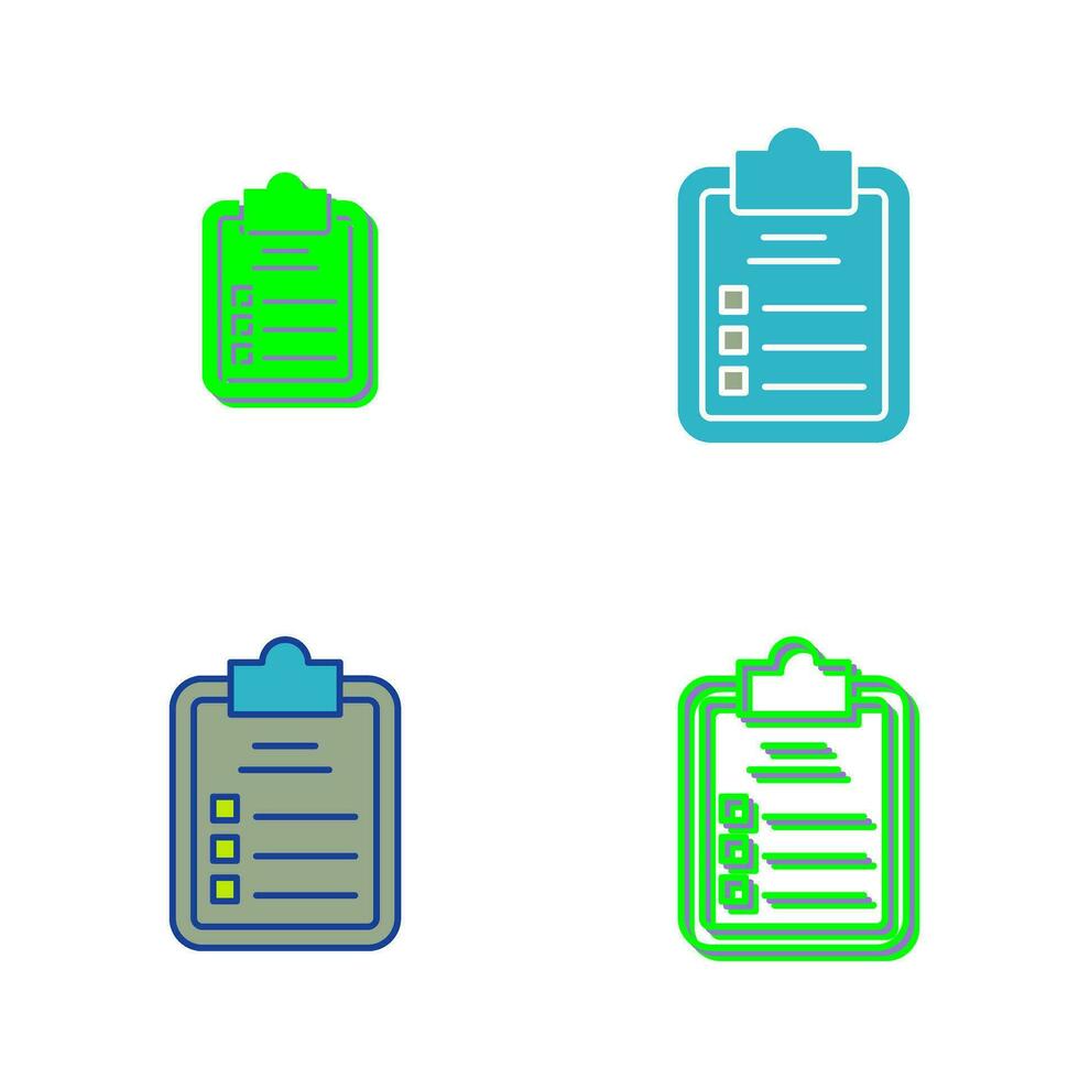 Diagnosis Vector Icon