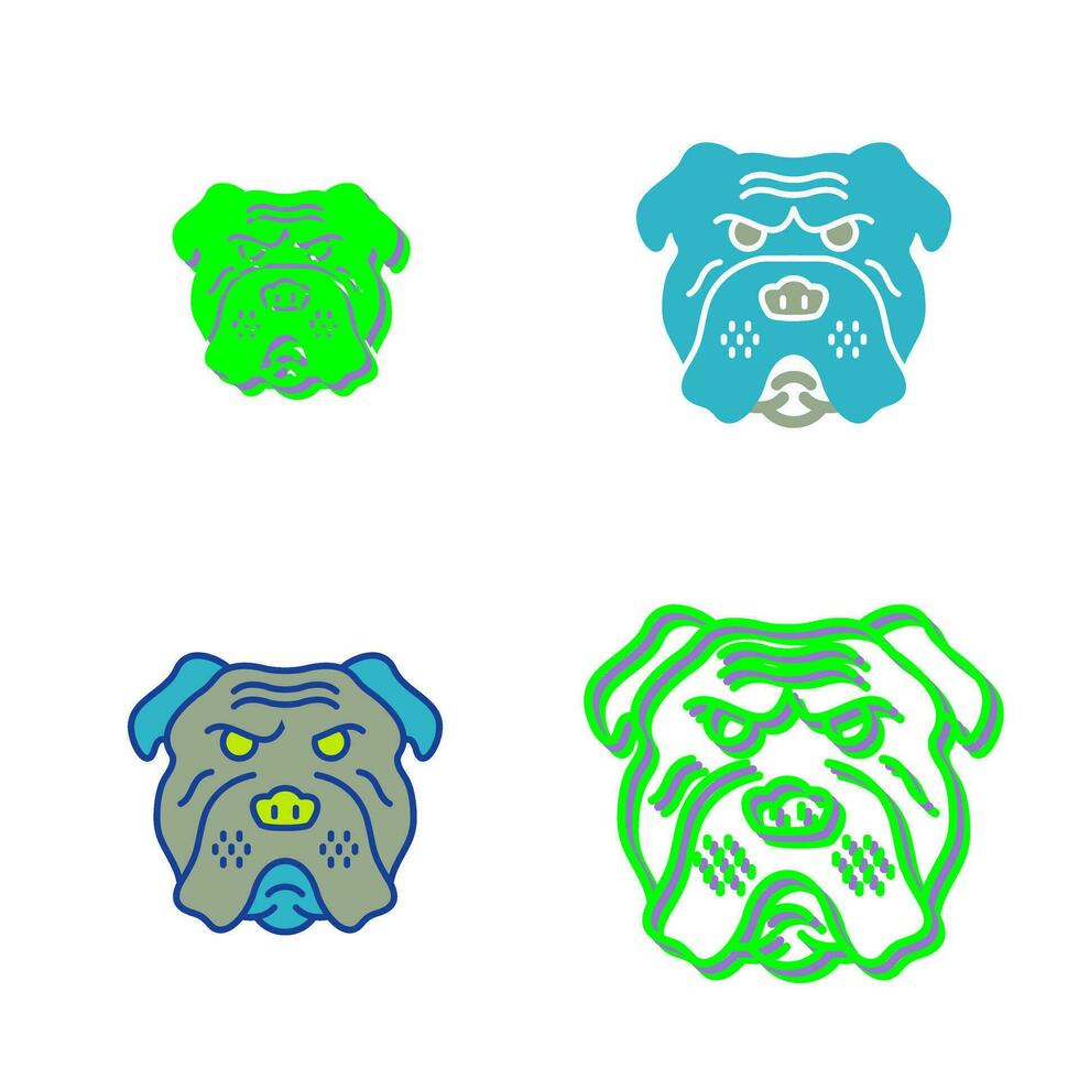 Bulldog Vector Icon