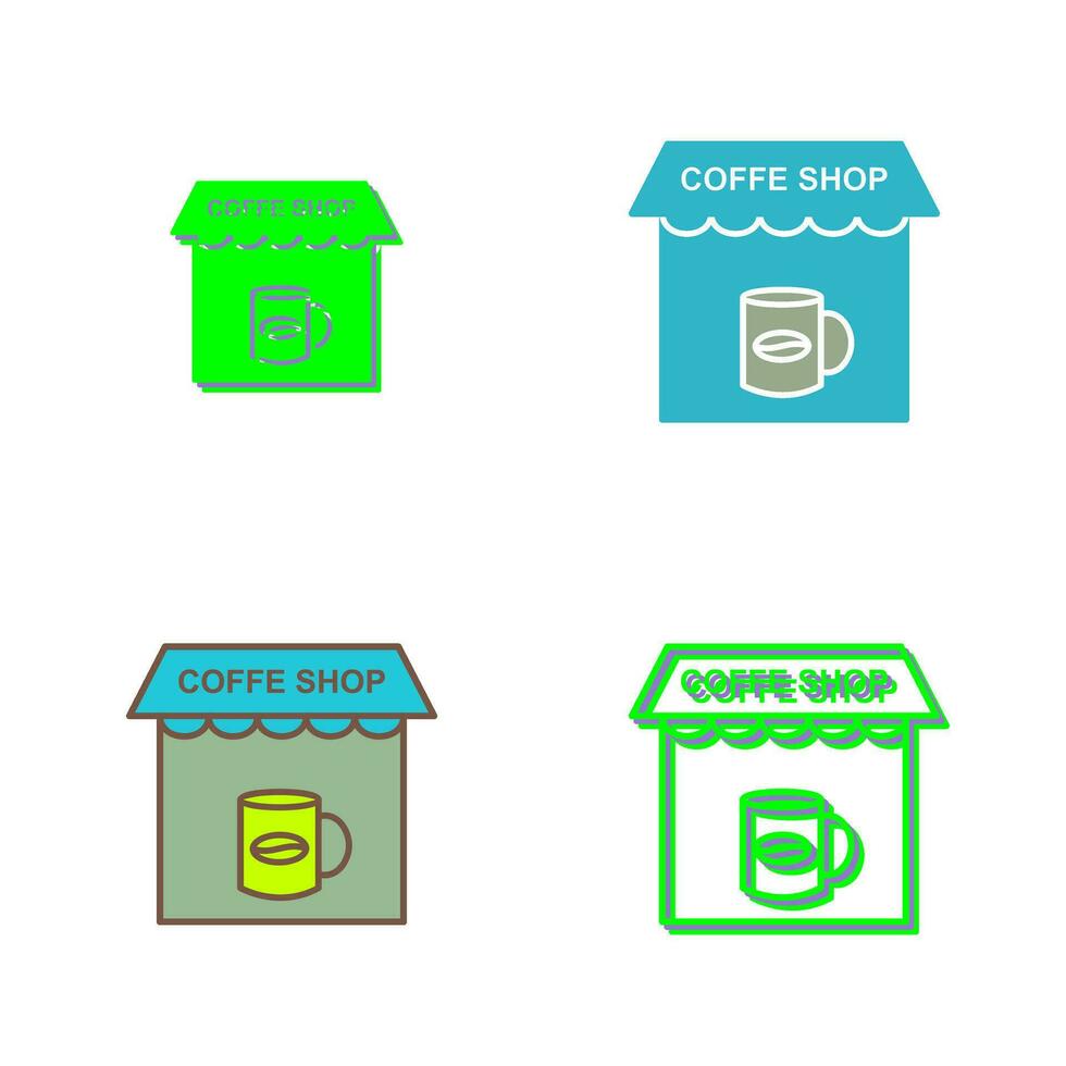 Coffee Shop Vector Icon