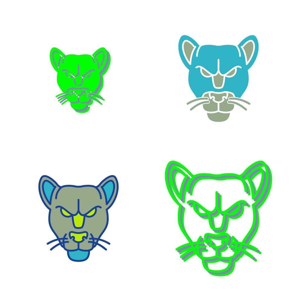 Black Panther Vector Icon