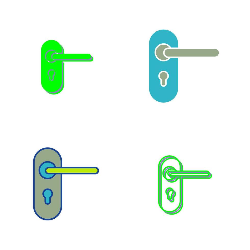 Door Lock Vector Icon