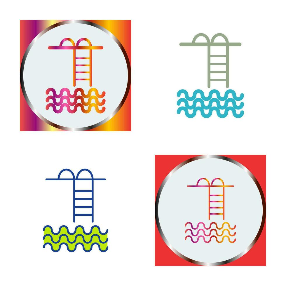 Swiming pool Vector Icon