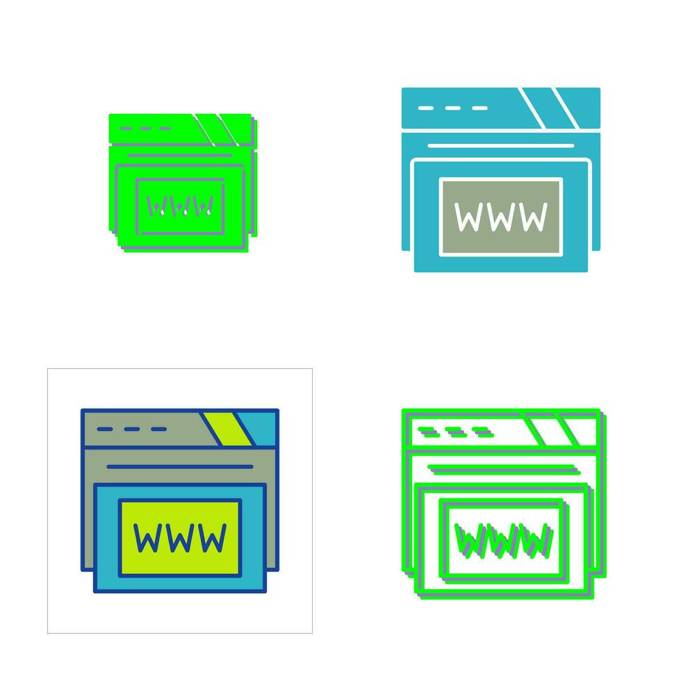 Www Vector Icon