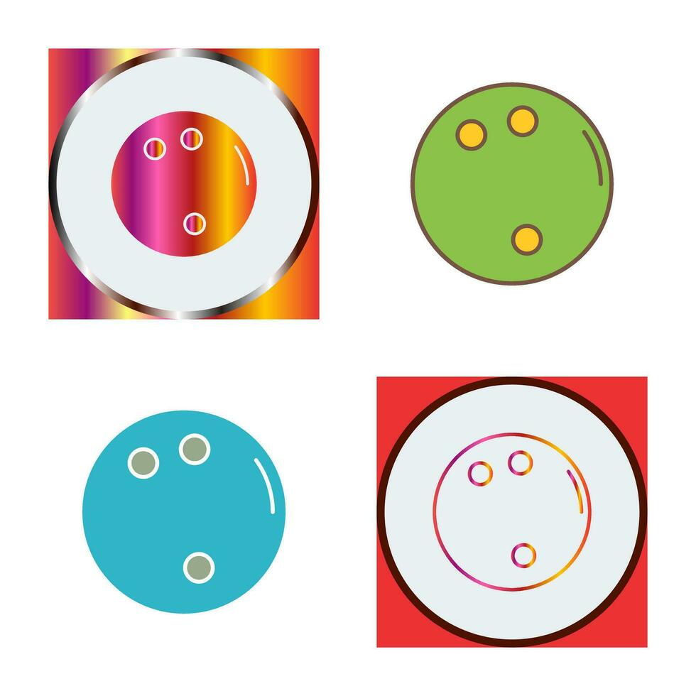 Bowling Ball Vector Icon