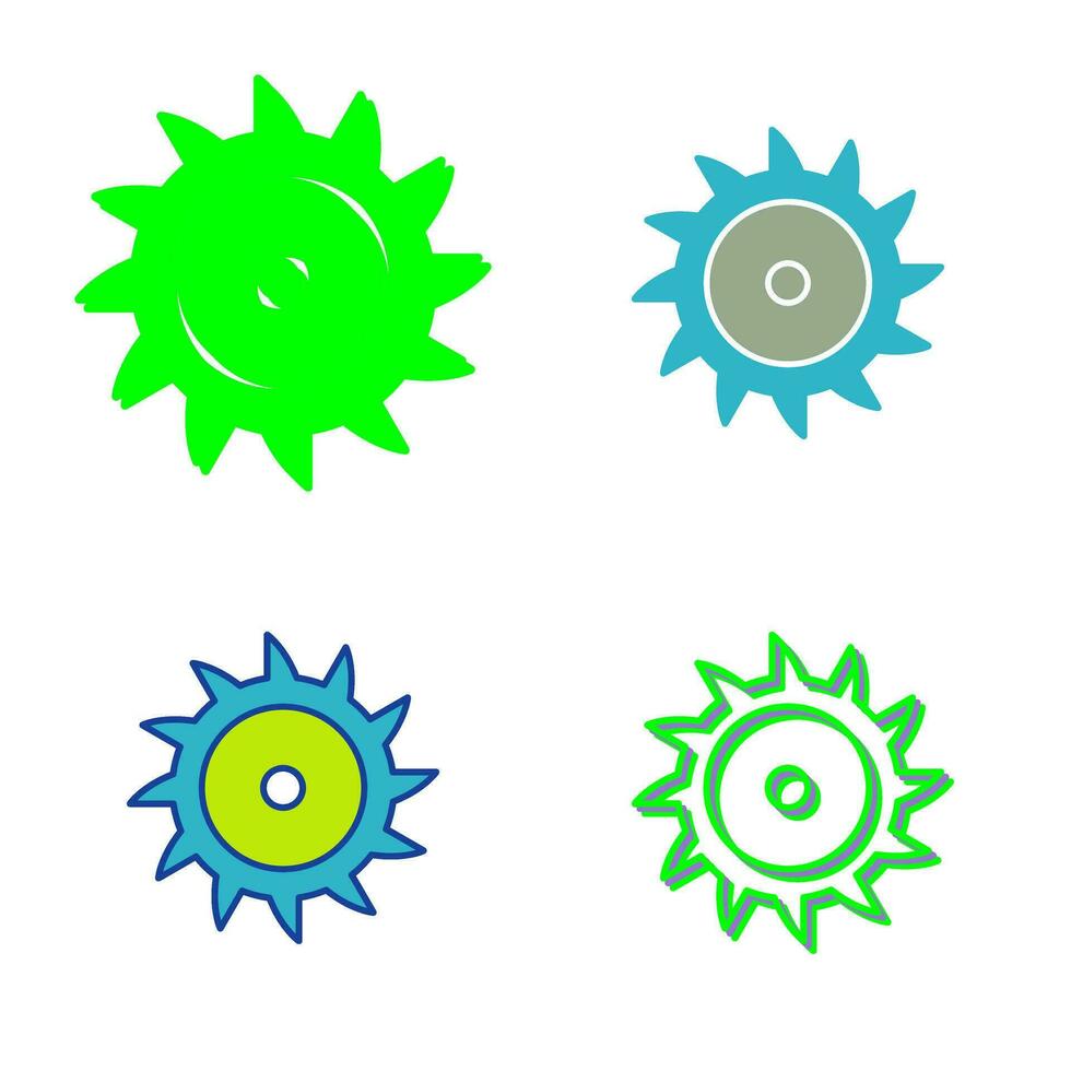 Saw Blade Vector Icon