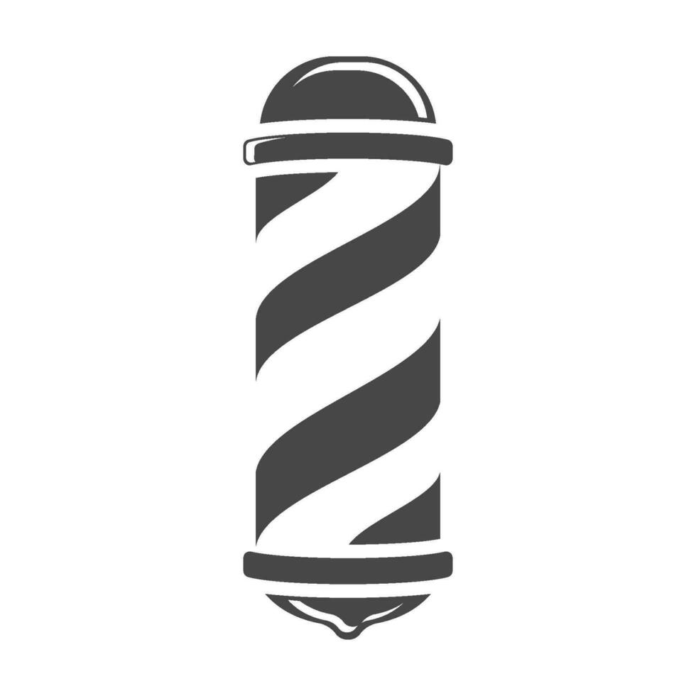 barber pole icon design vector template