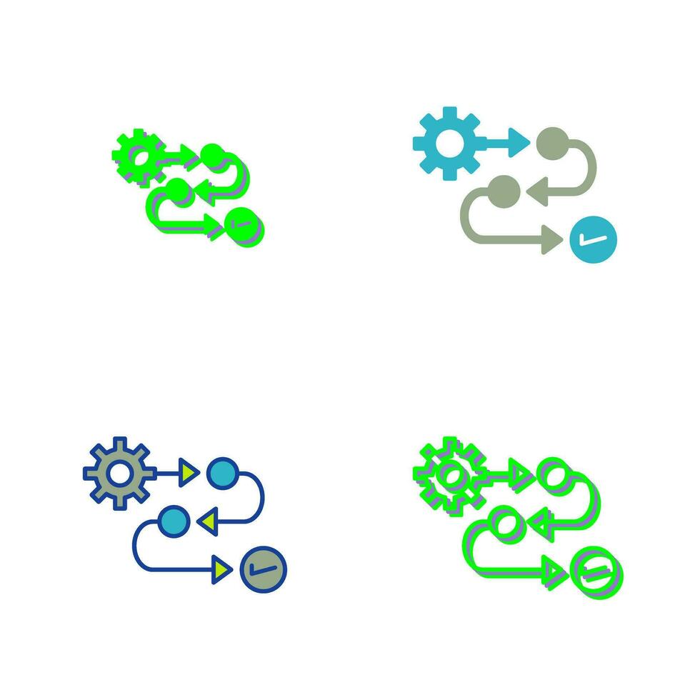 Process Vector Icon