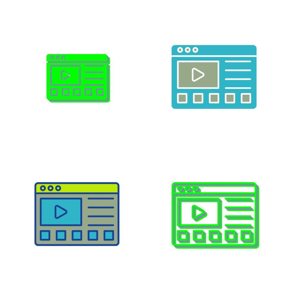 icono de vector de tutoriales en línea