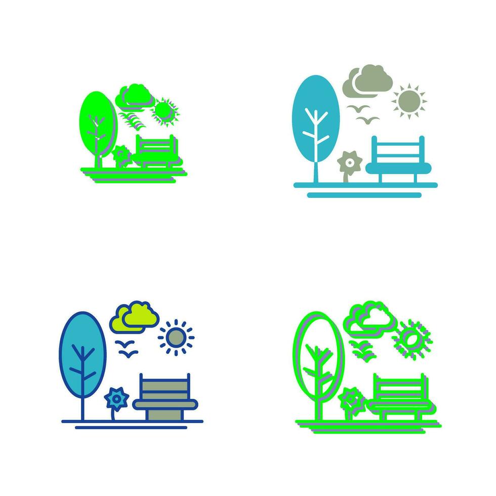 Park Vector Icon
