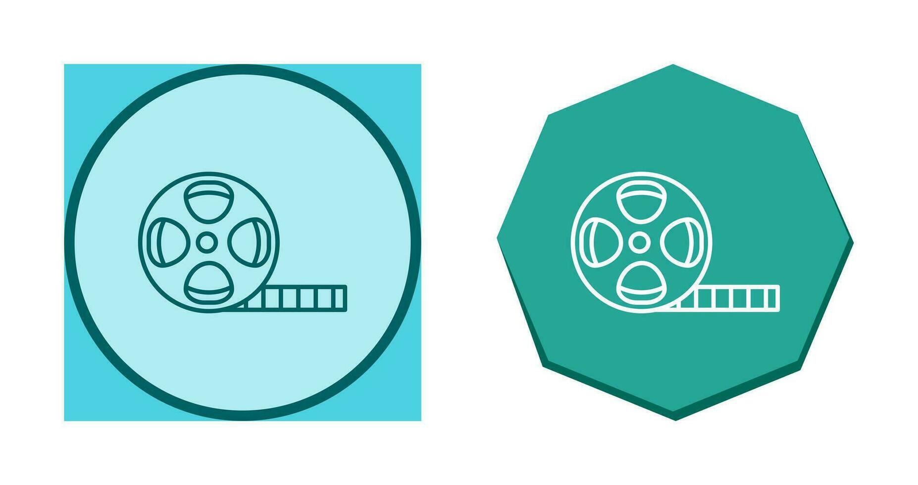 Film Reel Vector Icon