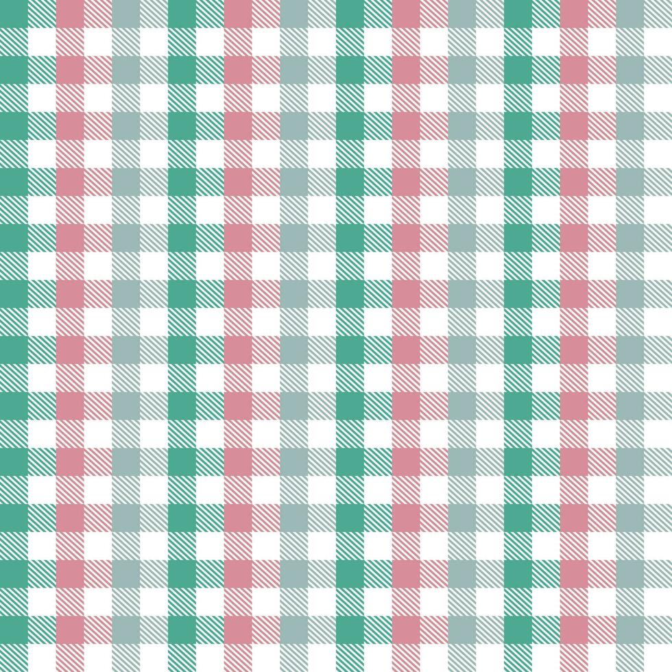 Spring tone plaid pattern with oblique line inside background. plaid pattern background. plaid background. Seamless pattern. for backdrop, decoration, gift wrapping, gingham tablecloth, blanket. vector
