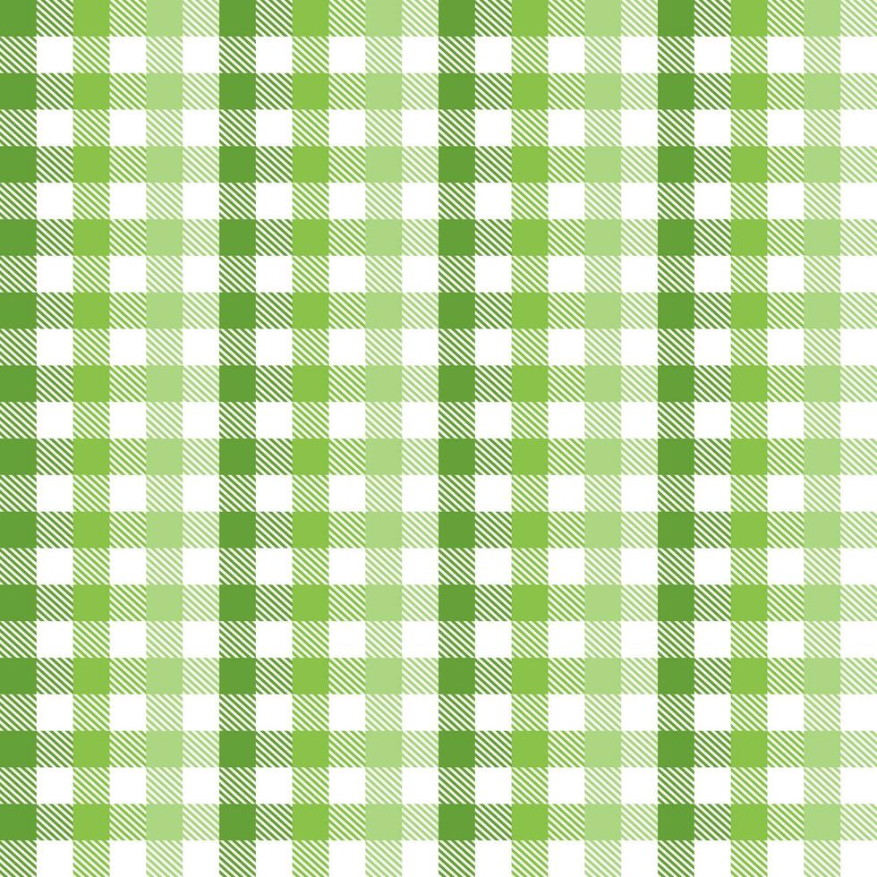 Light green plaid pattern with oblique line inside background. plaid pattern background. plaid background. Seamless pattern. for backdrop, decoration, gift wrapping, gingham tablecloth, blanket. vector