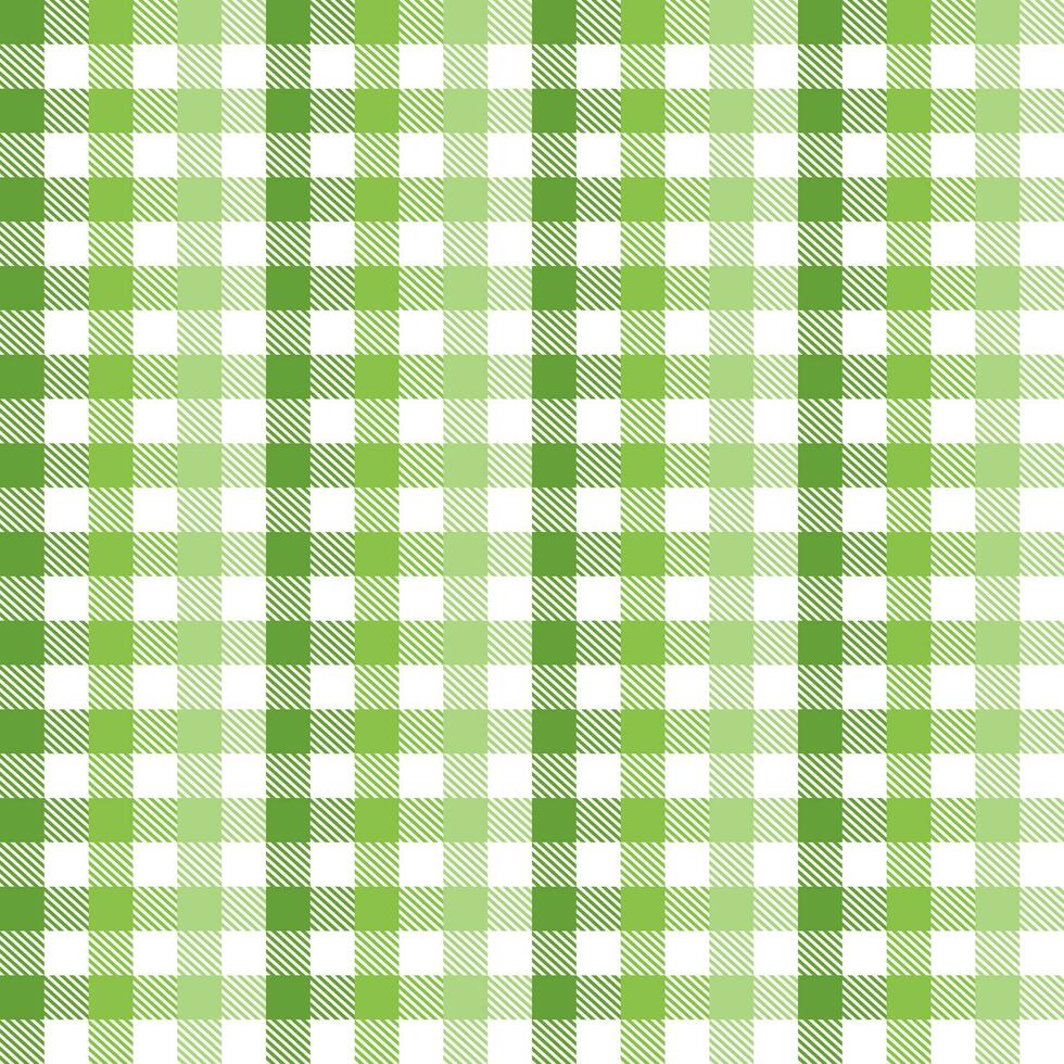 Light green plaid pattern with oblique line inside background. plaid pattern background. plaid background. Seamless pattern. for backdrop, decoration, gift wrapping, gingham tablecloth, blanket. vector