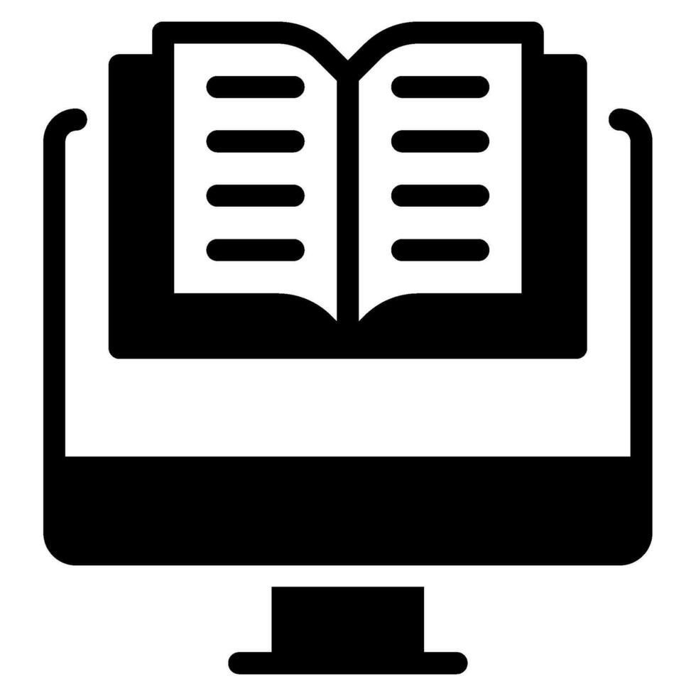 Digital Literacy icon vector