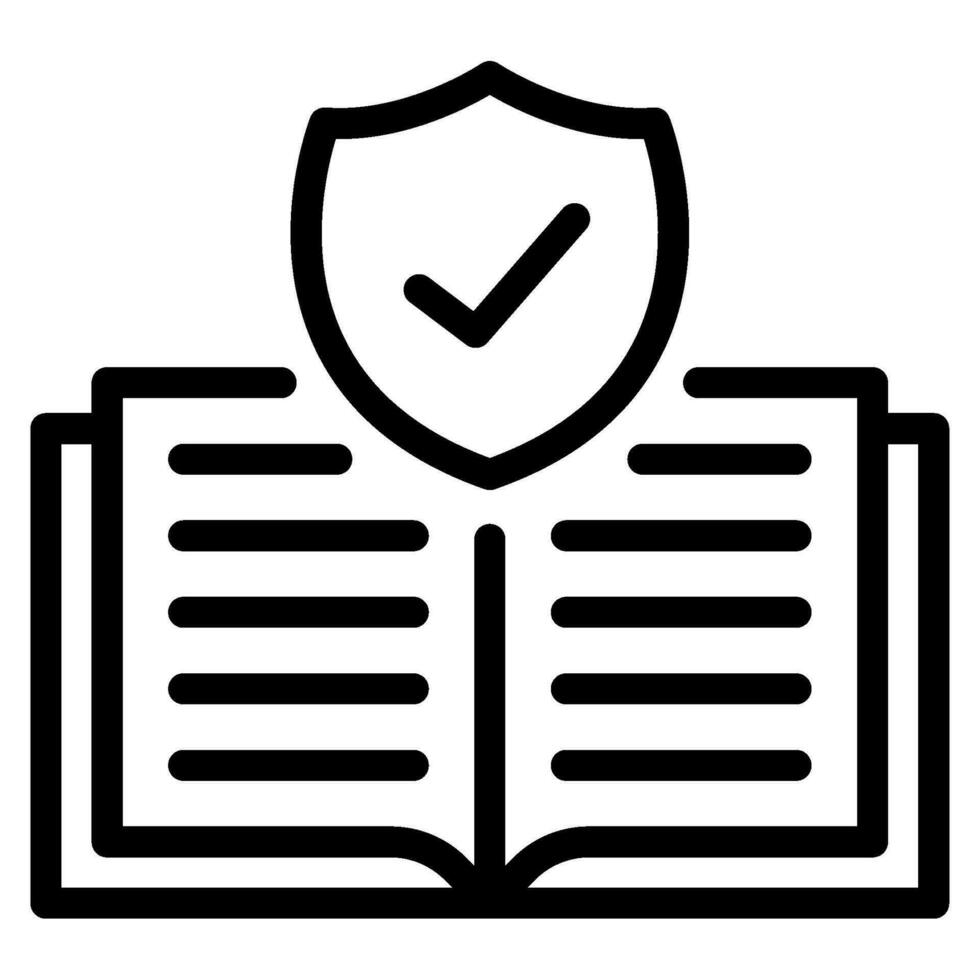 Cybersecurity in Education icon vector