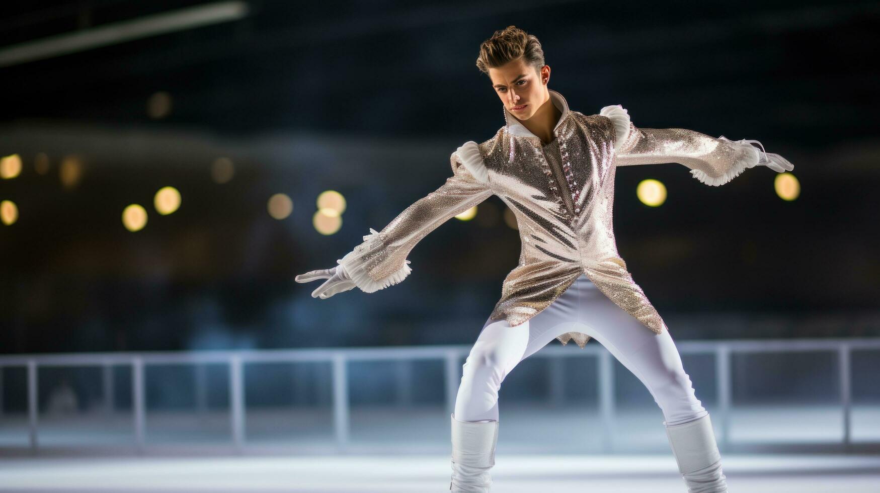 Figure Skating. Artistic expression and impressive athleticism on ice photo