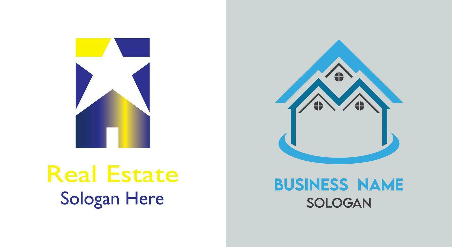 Real Estate Logo Design vector