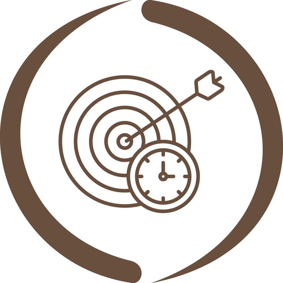 In Time Vector Icon