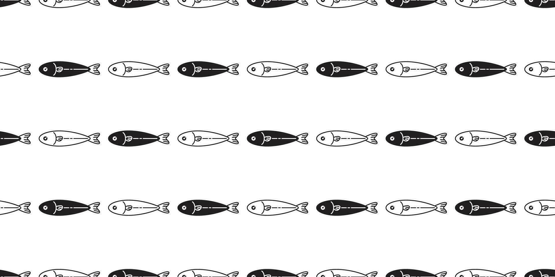 pescado sin costura modelo atún vector tiburón salmón bufanda aislado delfín ballena Oceano mar repetir fondo de pantalla loseta antecedentes dibujos animados garabatear ilustración diseño
