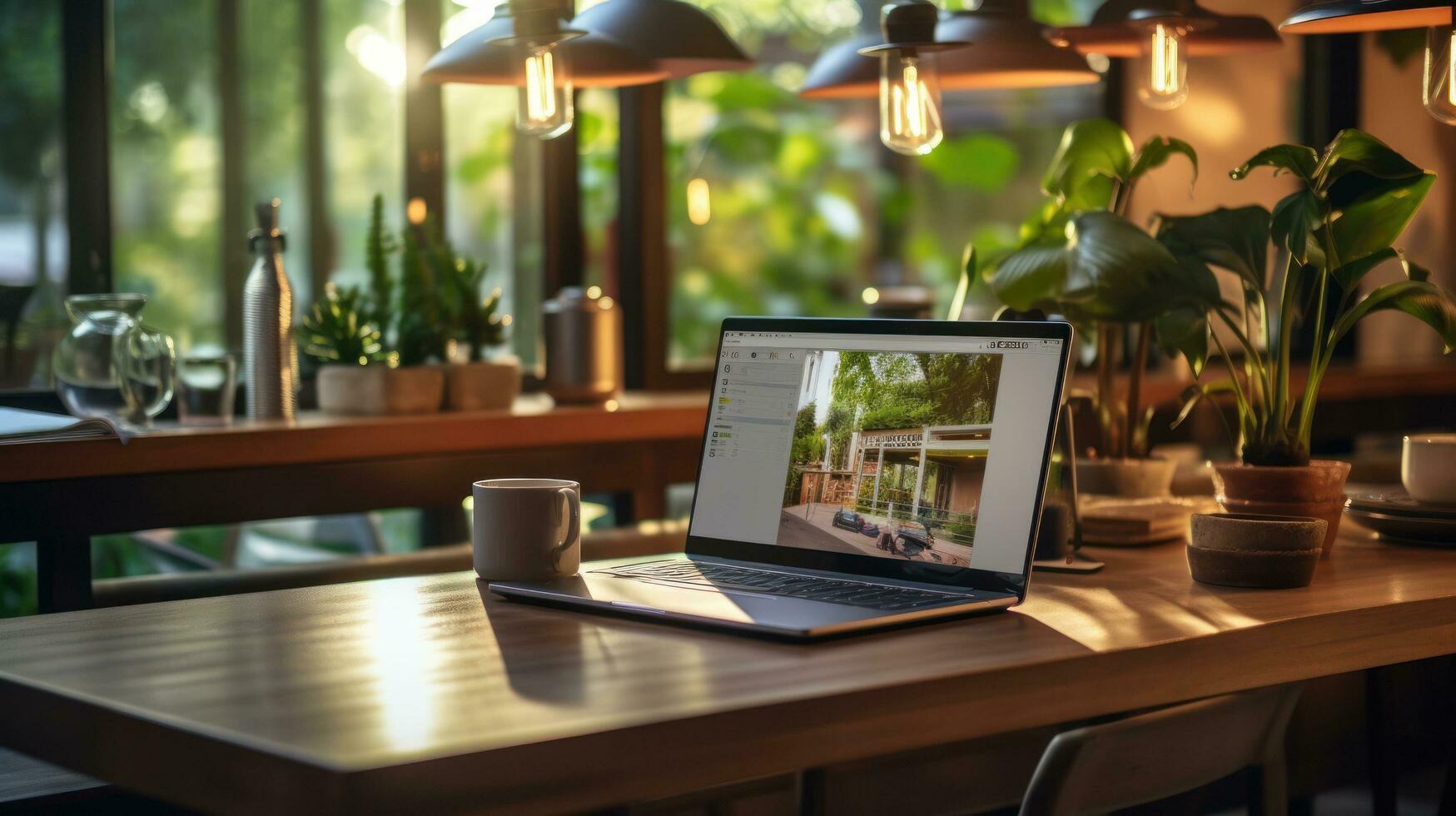 Work from home - Remote work setups and technology photo