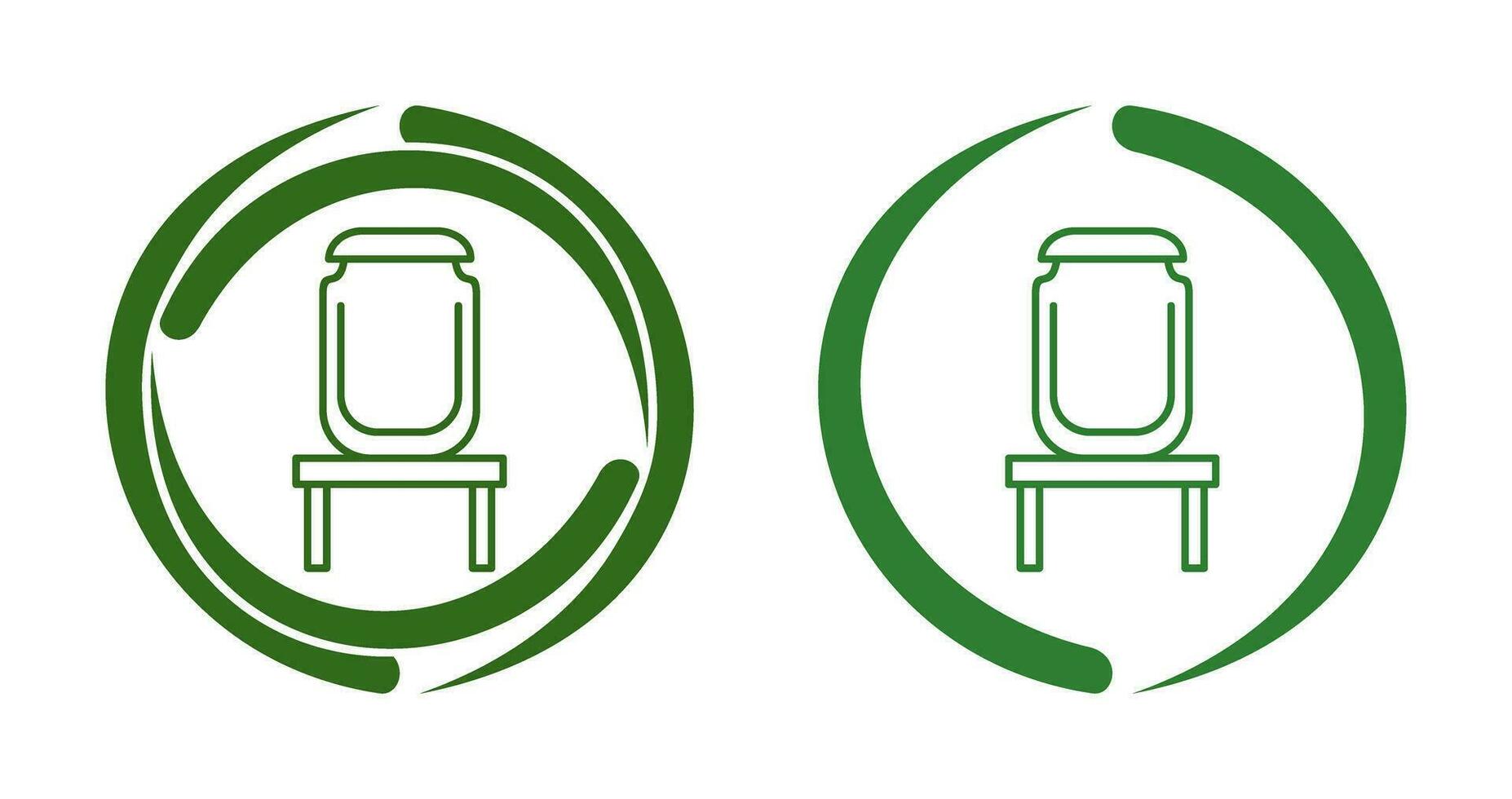 Jar on Display Vector Icon