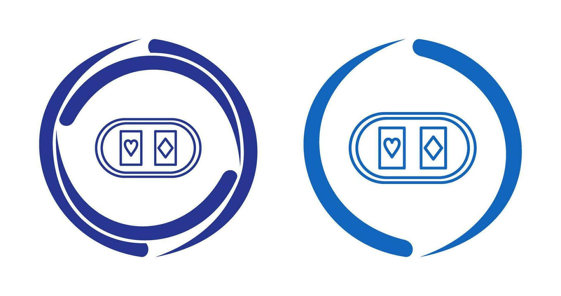 Cards Table Vector Icon