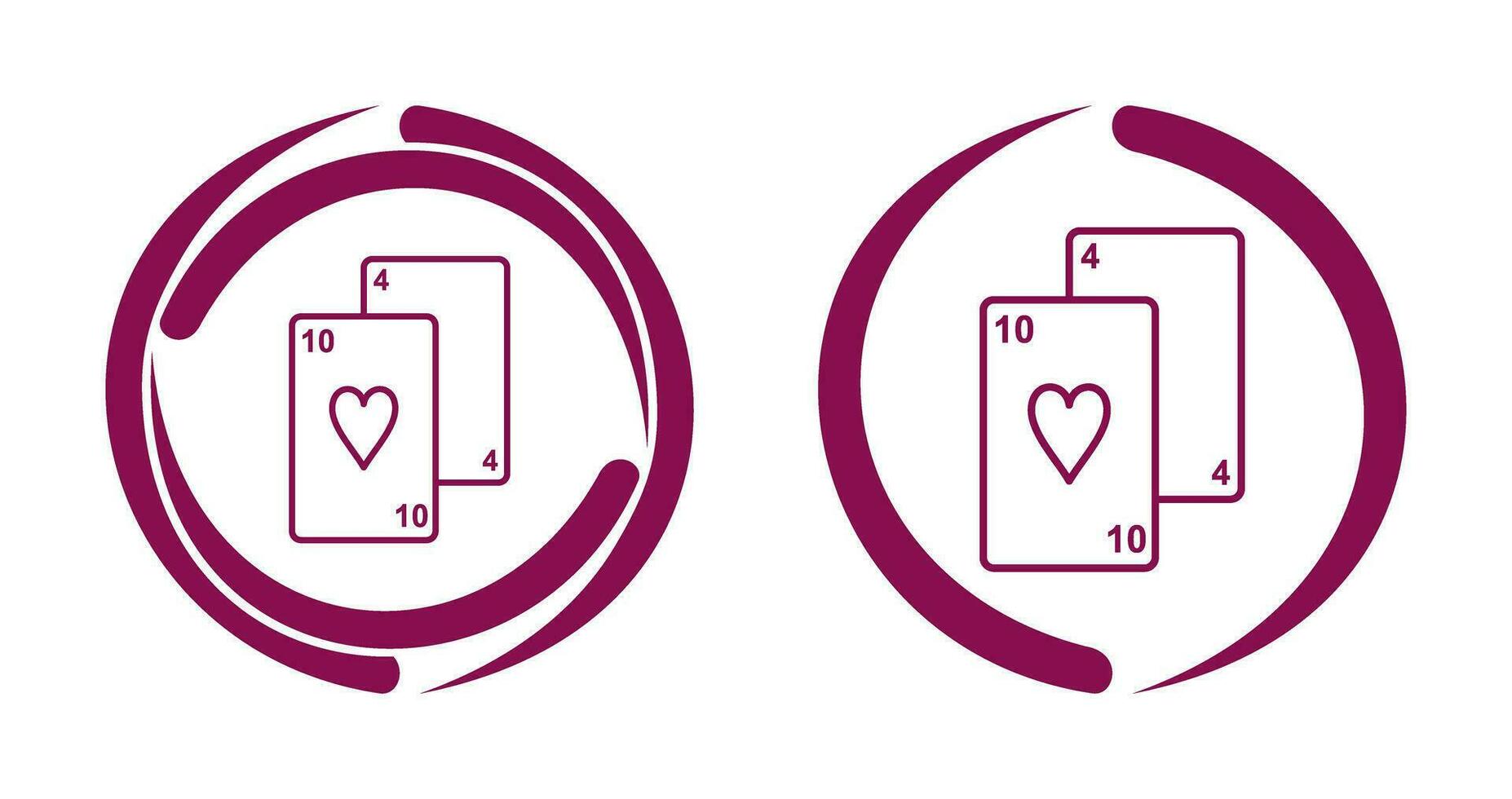 Playing Cards Vector Icon