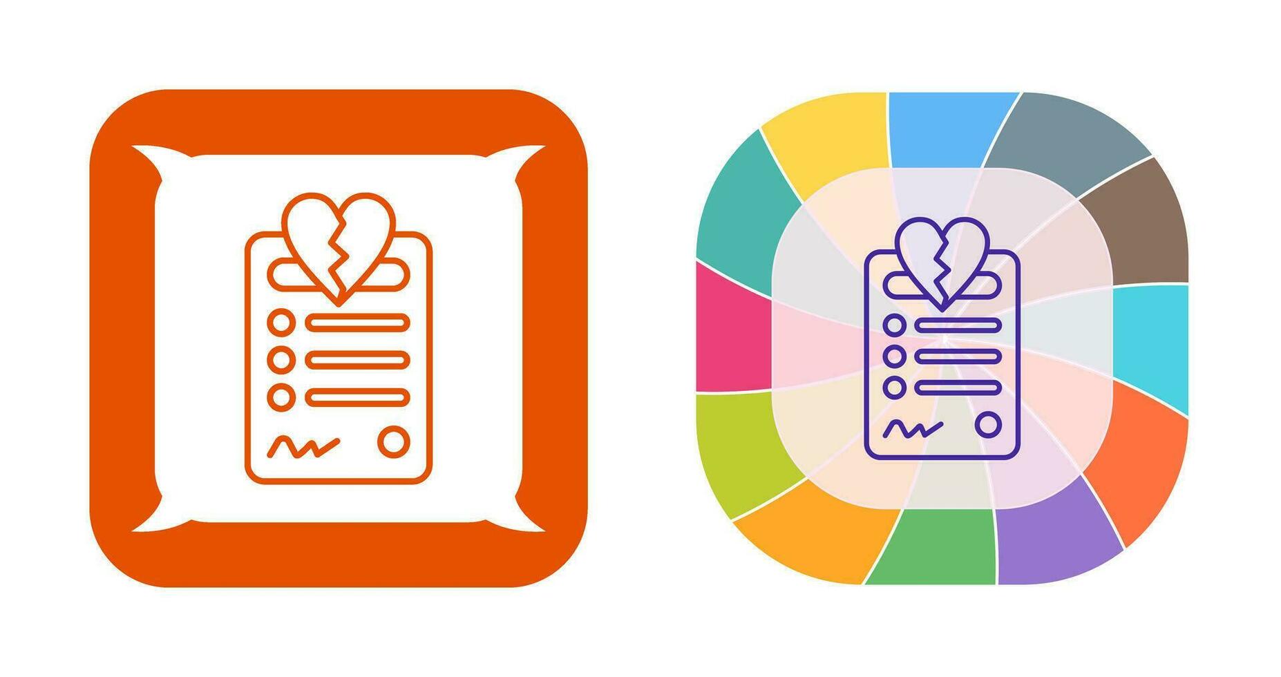 Divorce Vector Icon