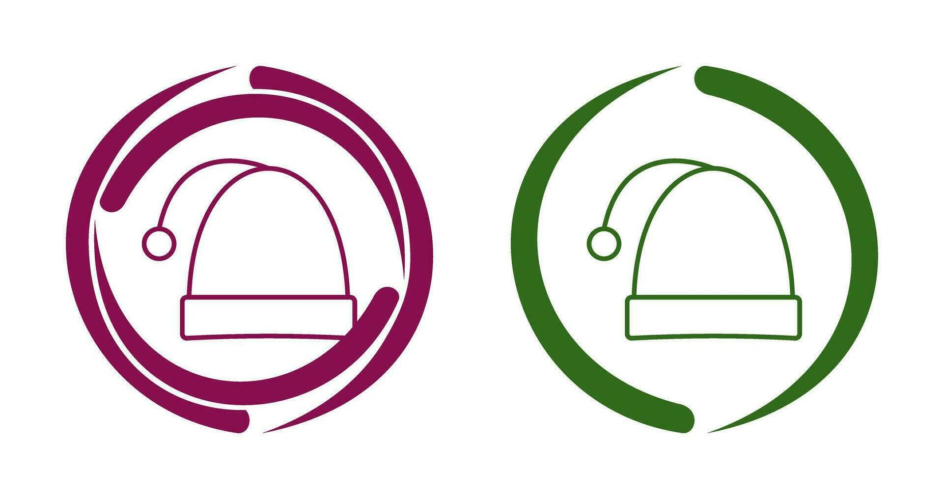 Christmas Cap Vector Icon