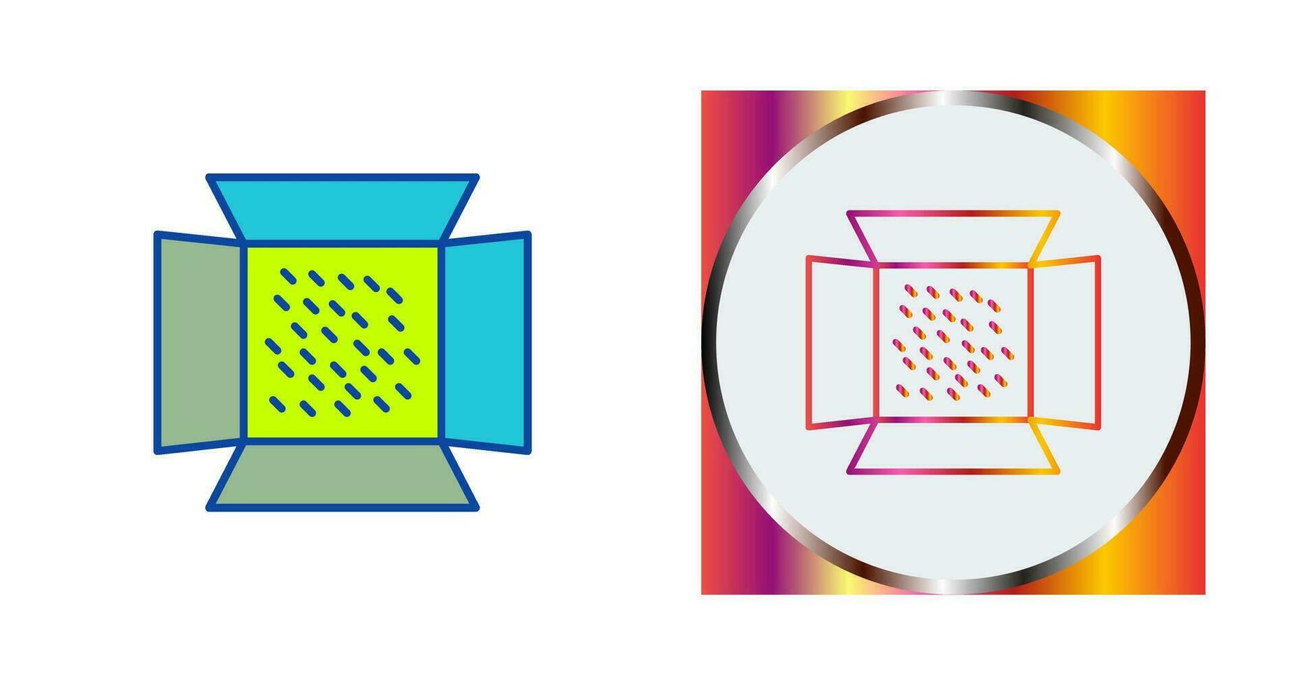 Unique Lights Vector Icon