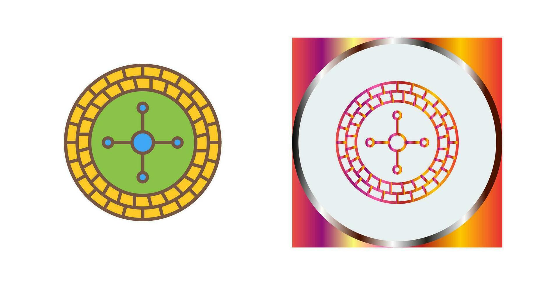 Roulette Vector Icon