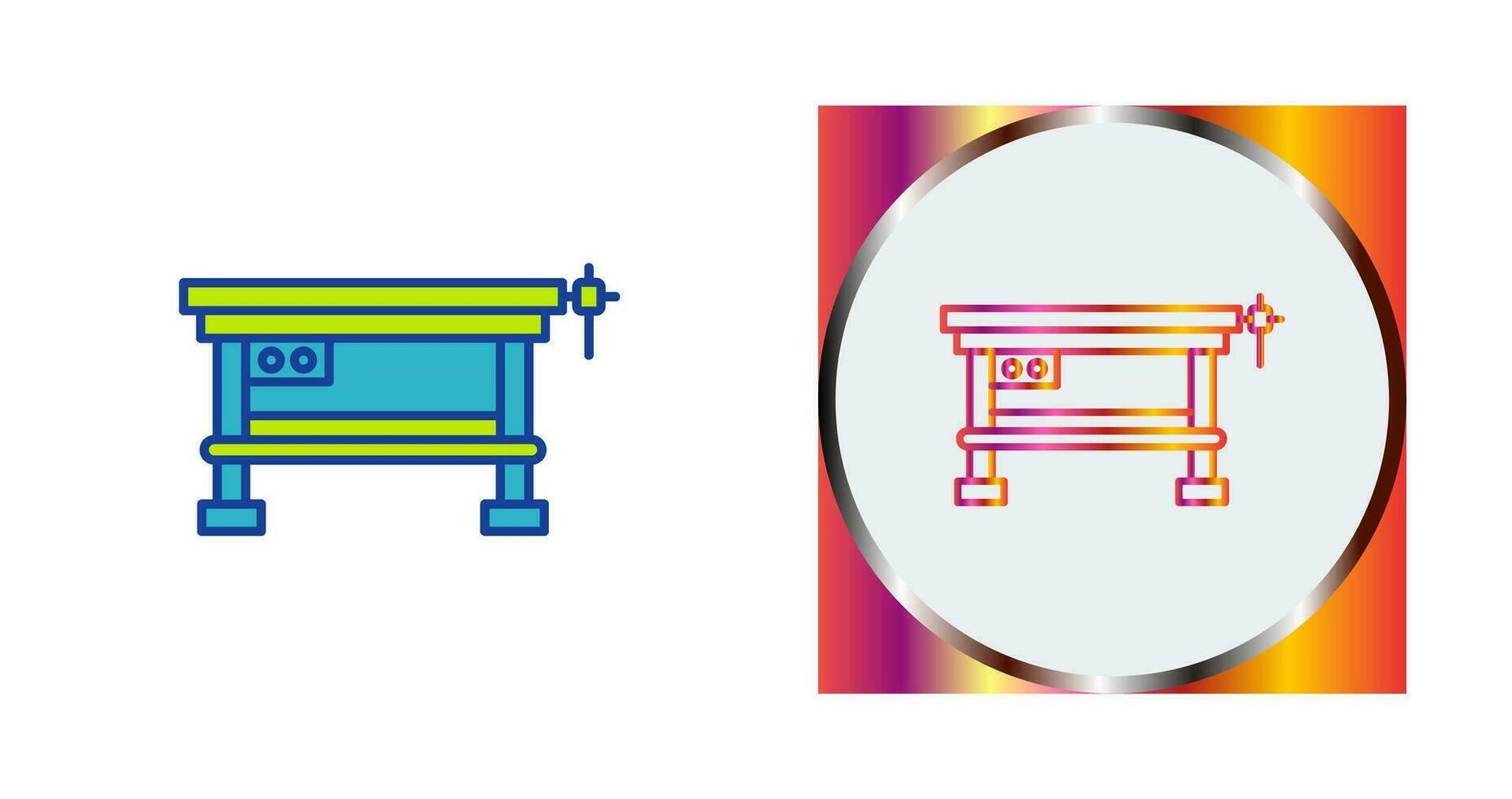 Work Bench Vector Icon
