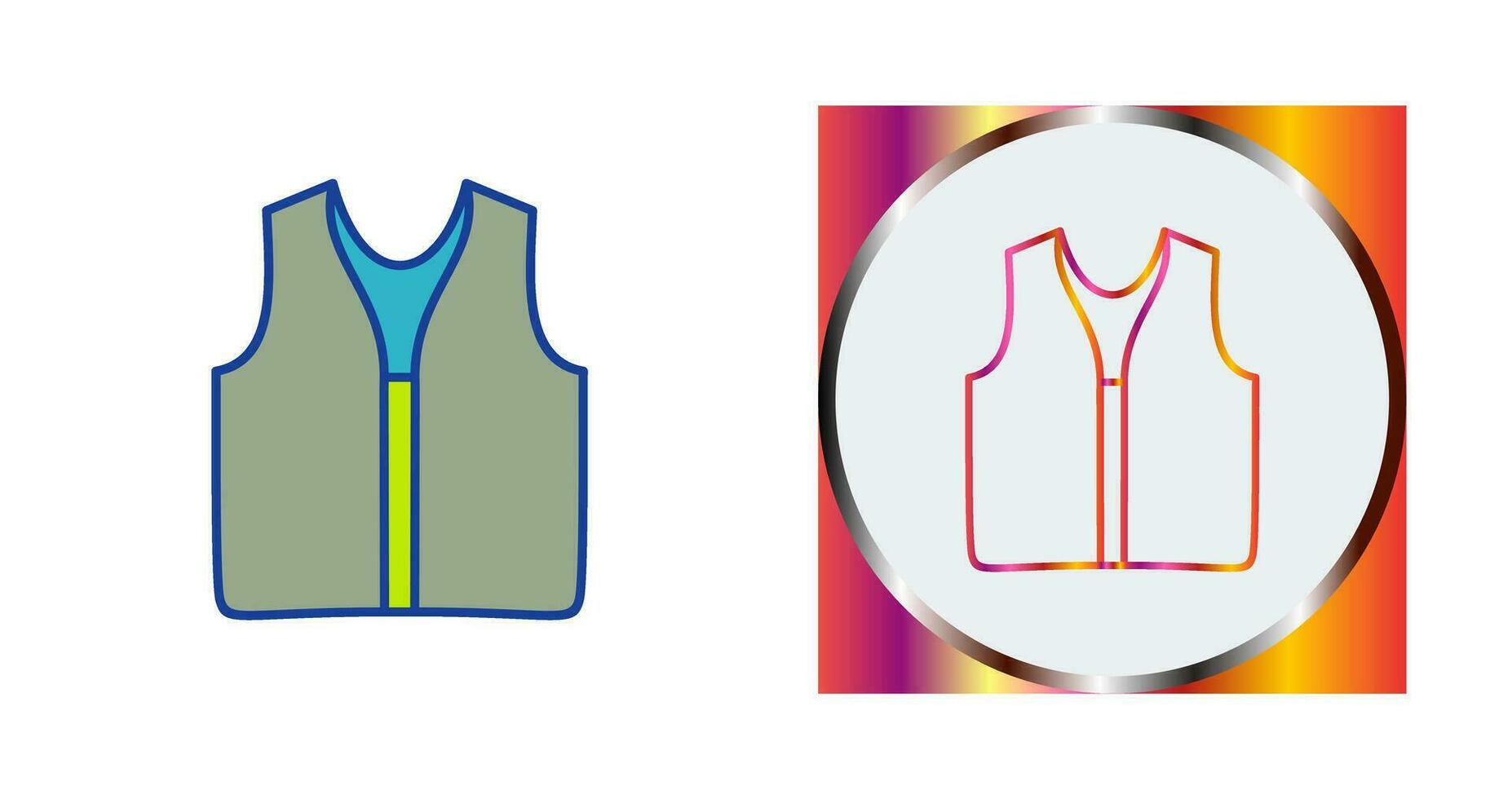 Swimming Vest Vector Icon