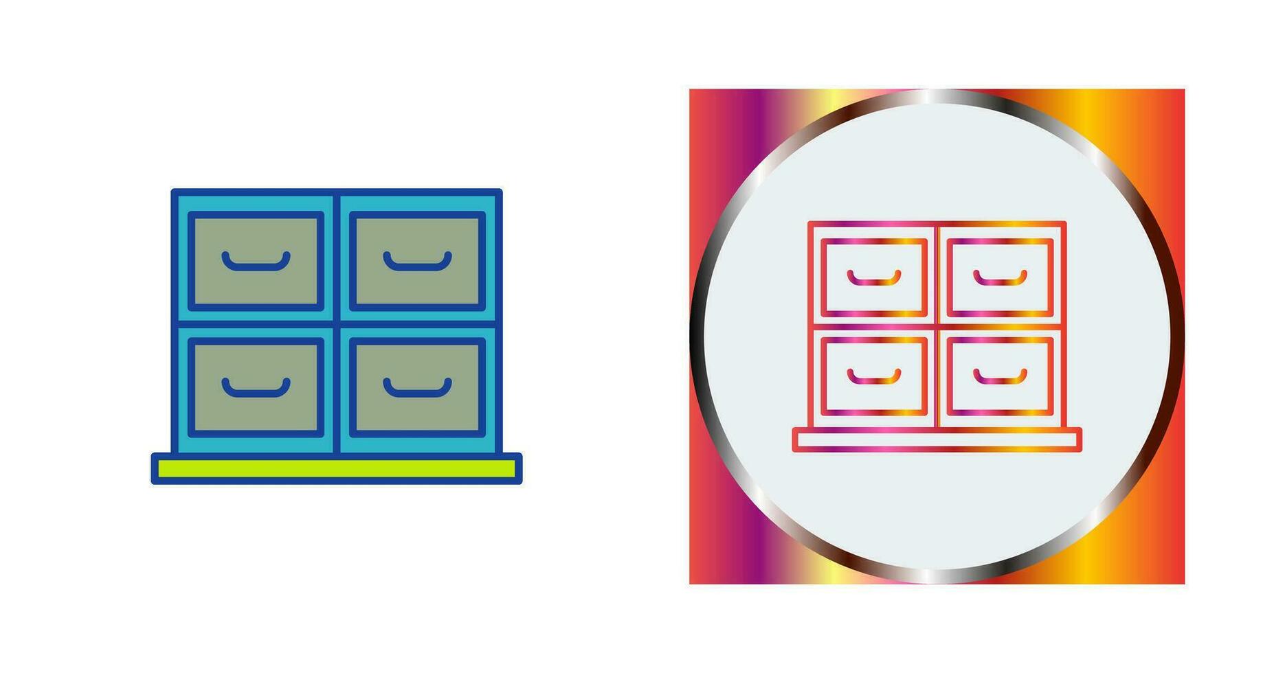Cabinet Vector Icon