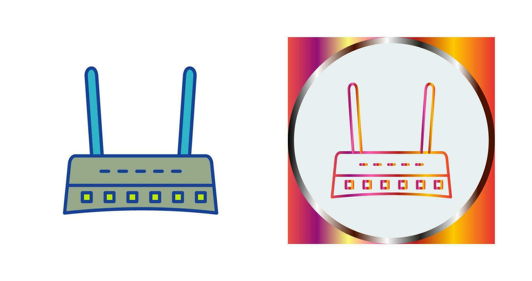 Router Vector Icon