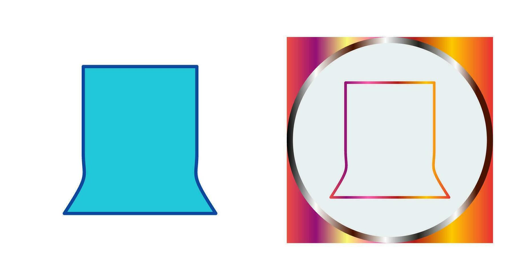 Unique Back Stand Vector Icon
