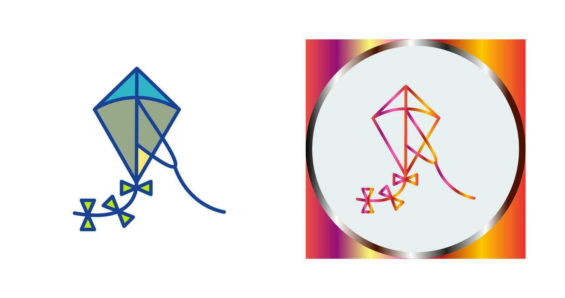 Kite Vector Icon
