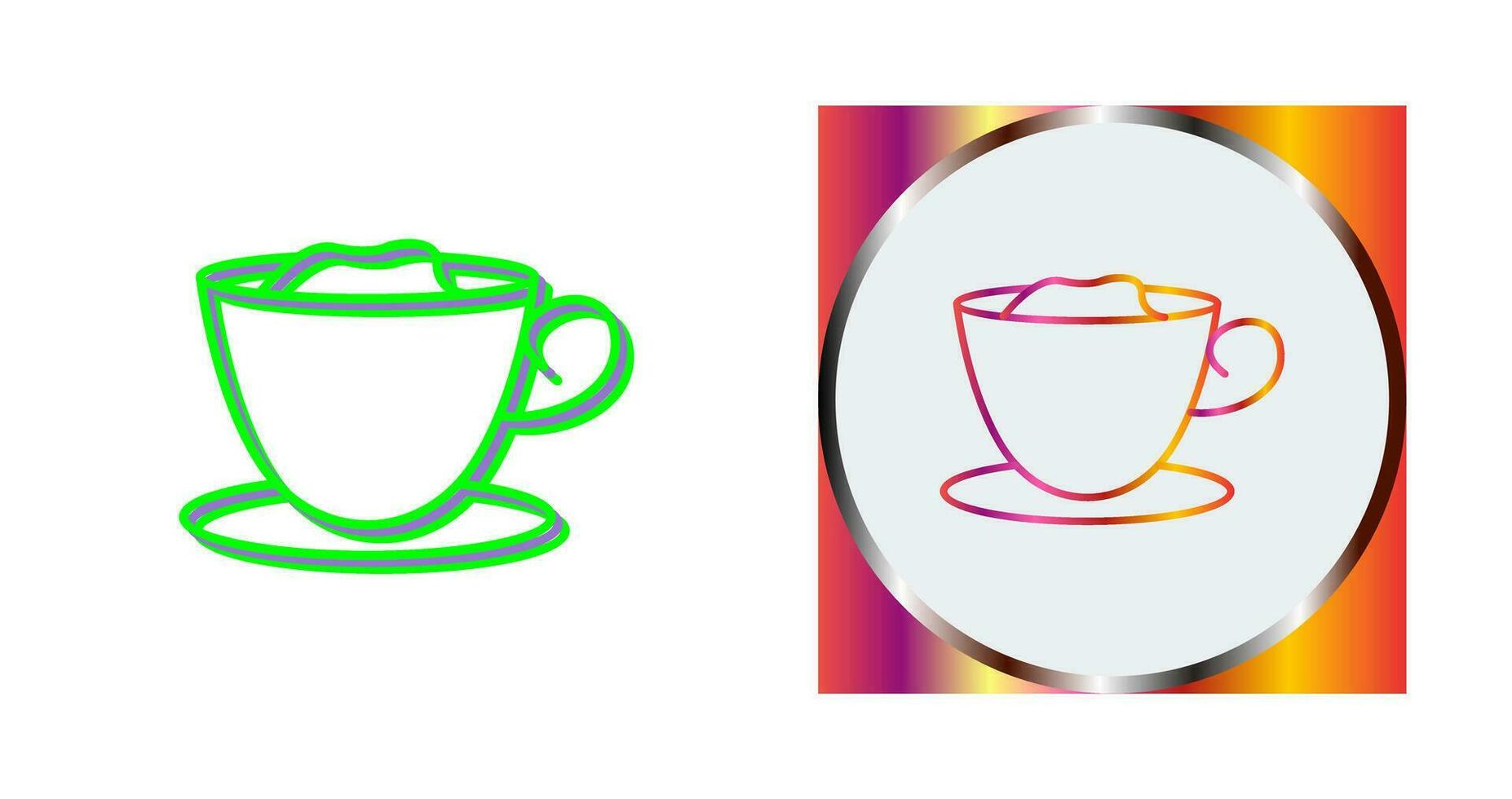 Creamy Coffee Vector Icon