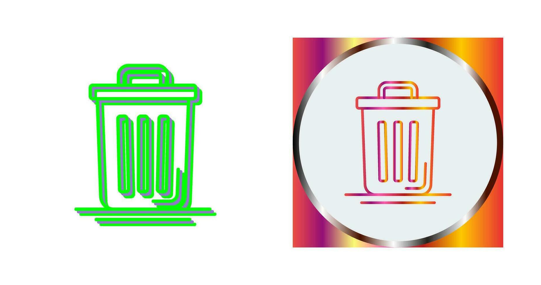 Trash Can Vector Icon