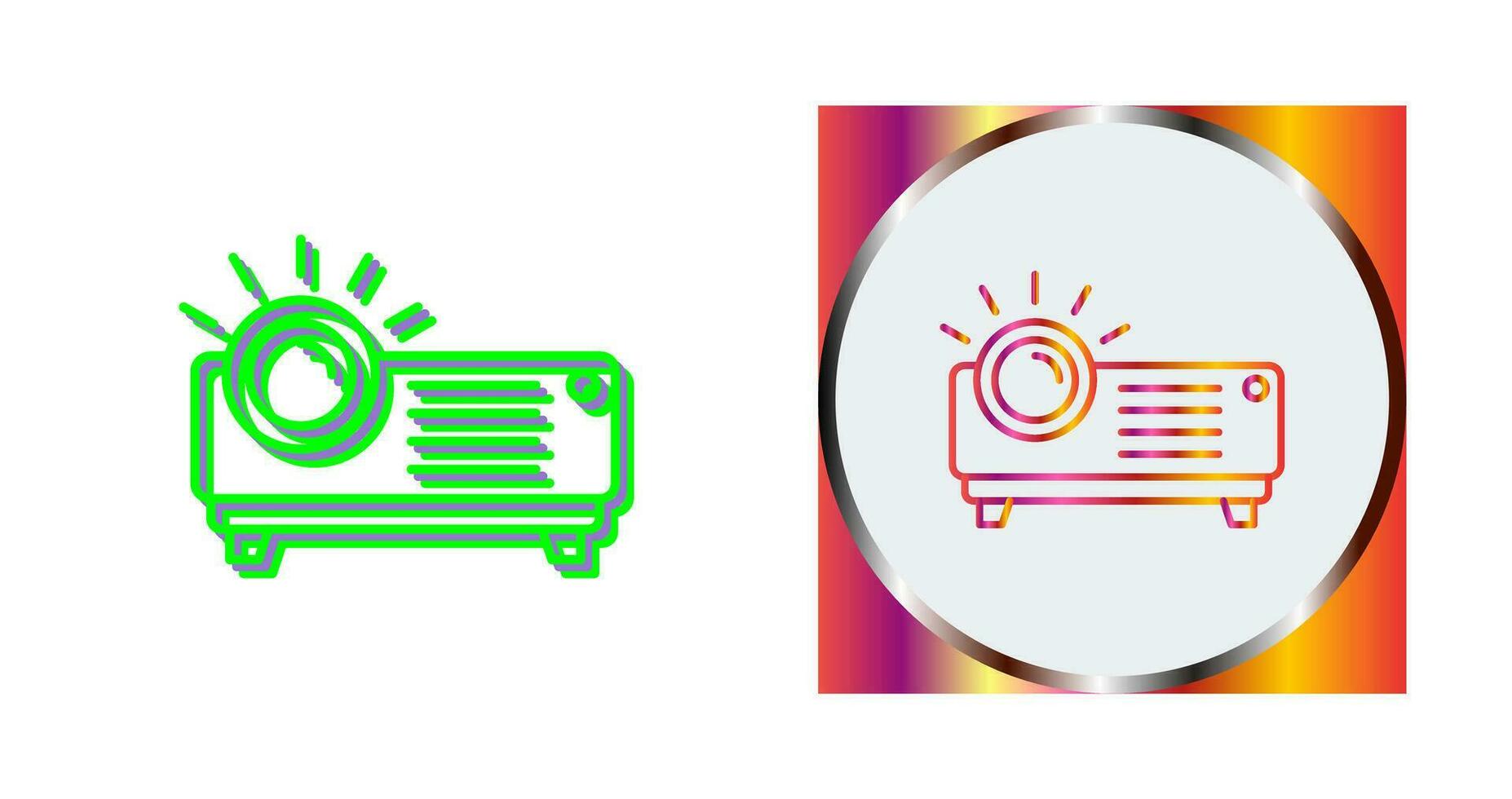 Projector Vector Icon