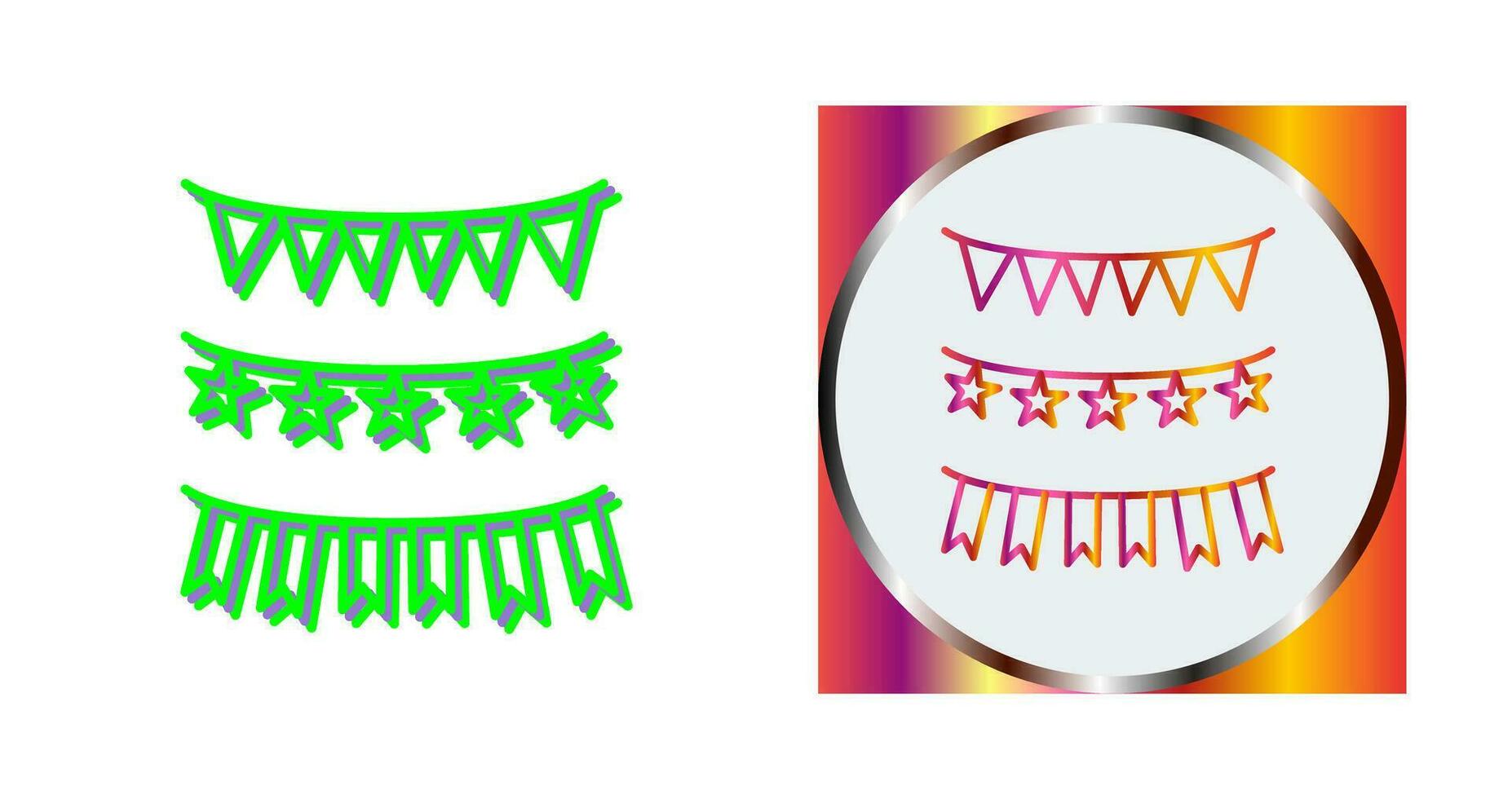 Garlands Vector Icon