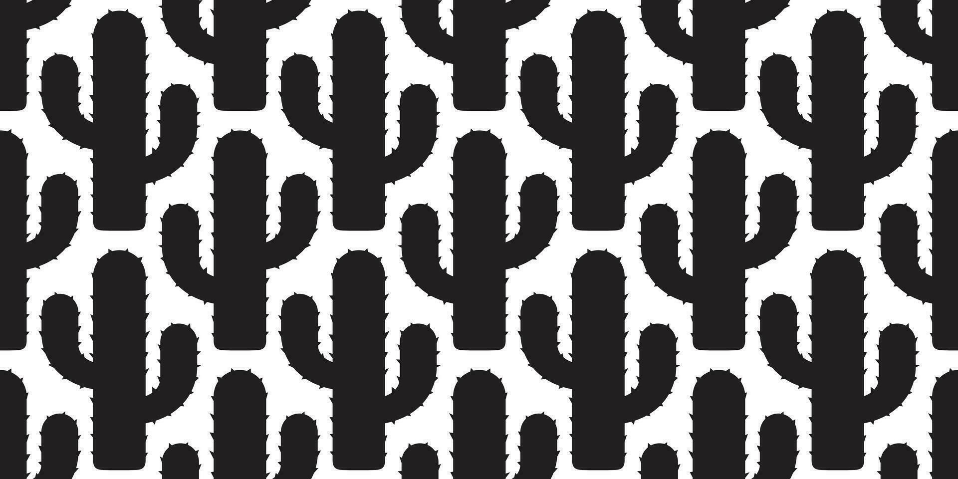 cactus sin costura modelo vector Desierto botanica flor verano planta jardín bufanda aislado repetir fondo de pantalla loseta antecedentes ilustración garabatear diseño